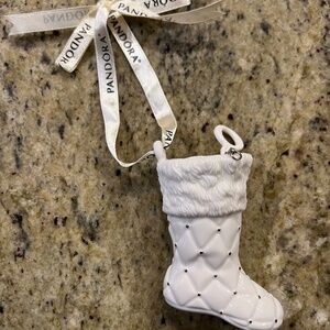 Pandora Stocking Ornament with inserted gift pouch
